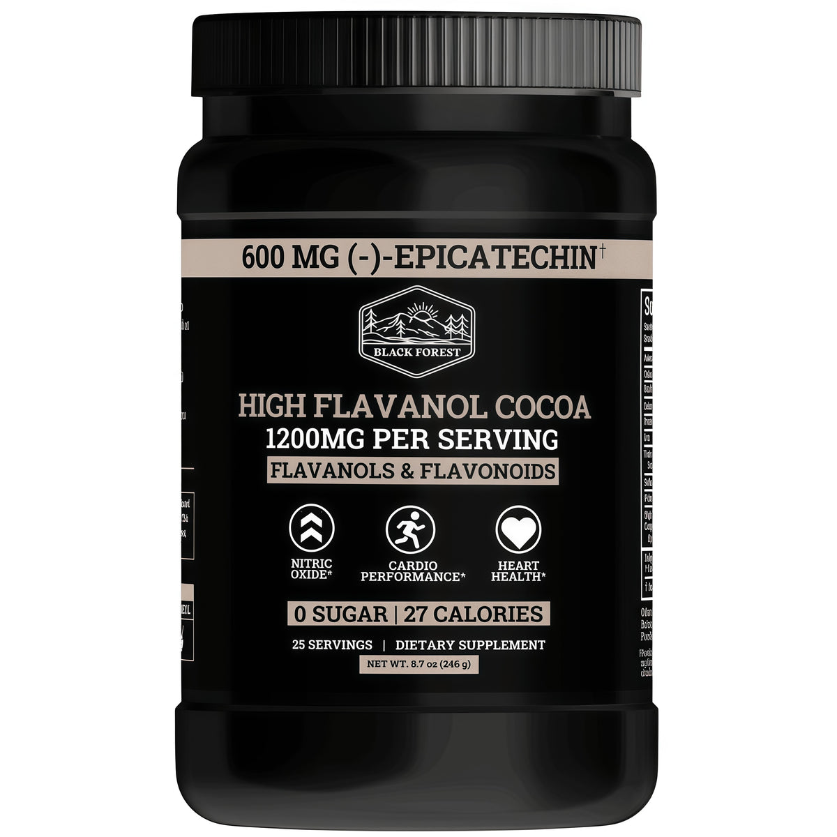 Supercharged Cocoa Flavanols + Flavonoids 1200MG